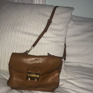 Mini miu leather pocketbook